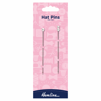 H677 Hat Pins: Ball & Thistle - 2pcs 